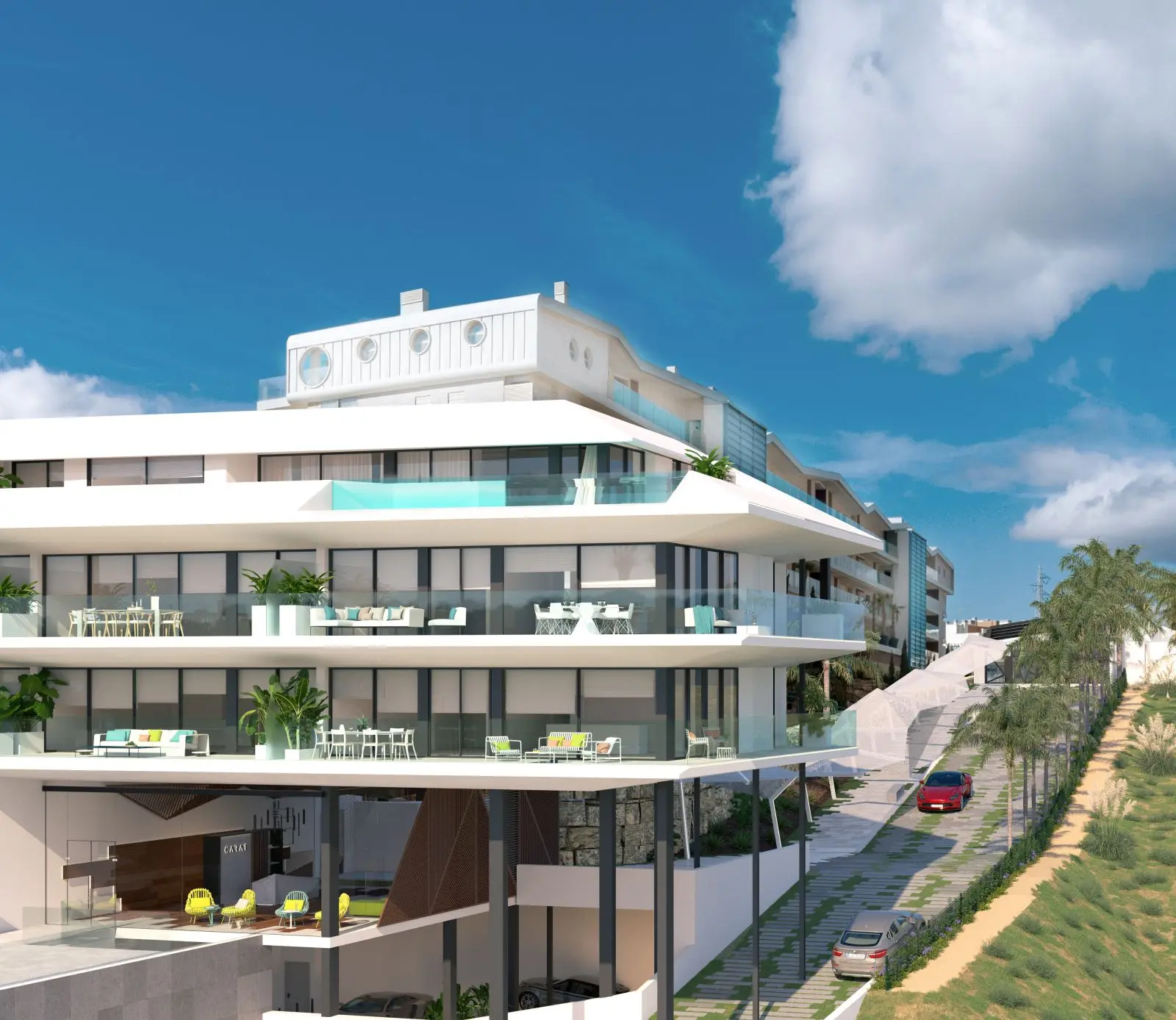 Apartamento bajo en Carvajal, Fuengirola