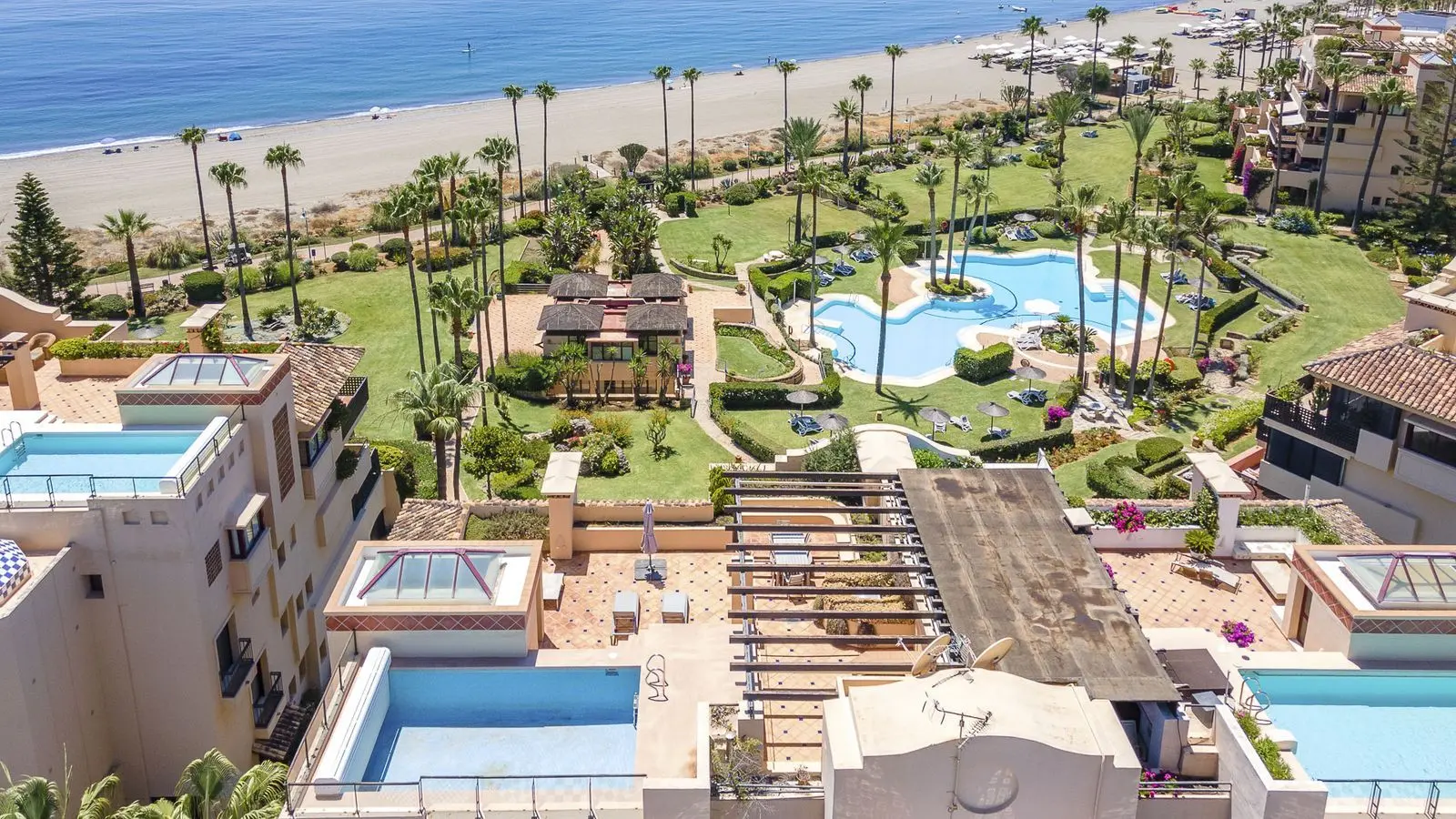 Takvåning i Costalita, Estepona