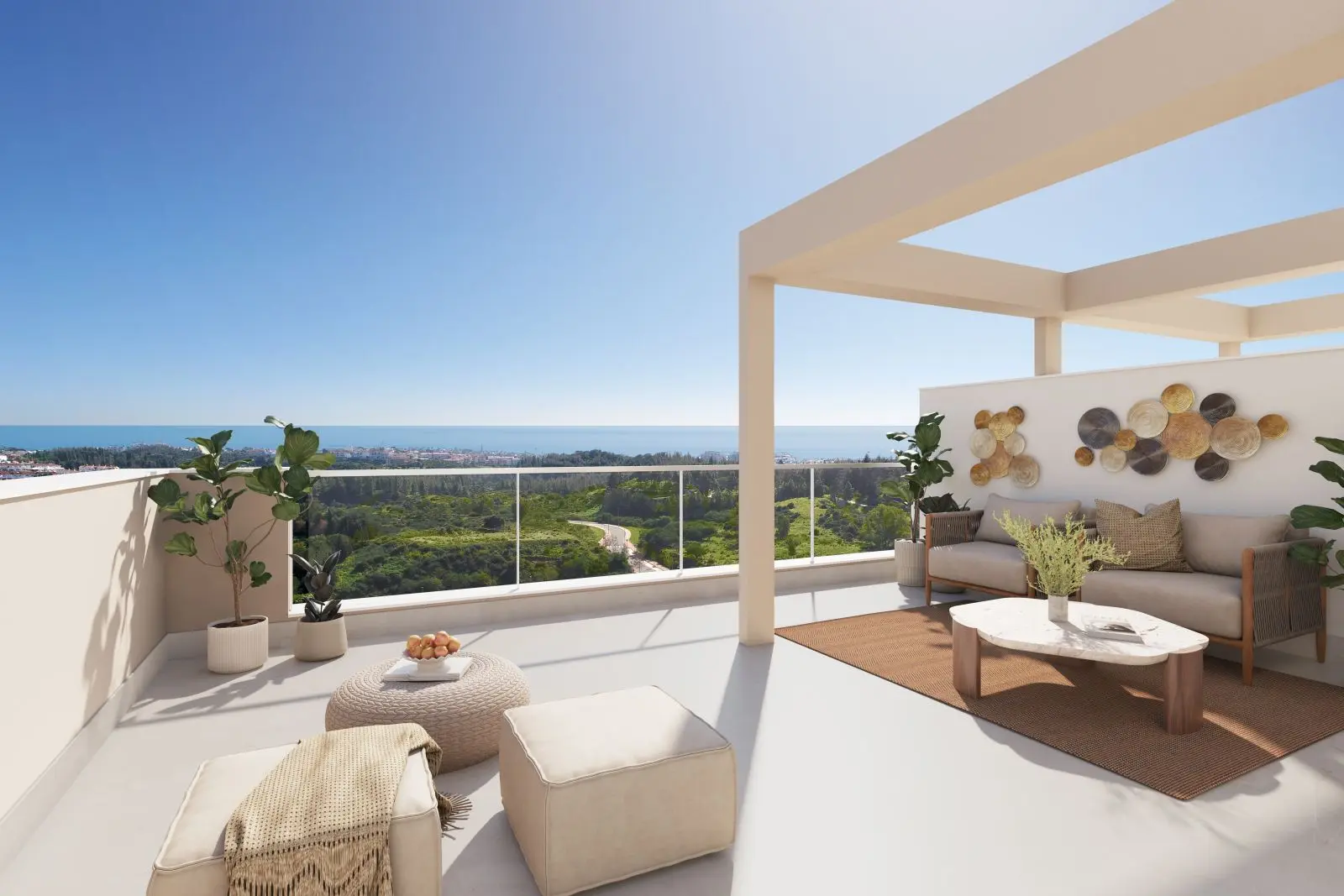Apartamento bajo en Mijas