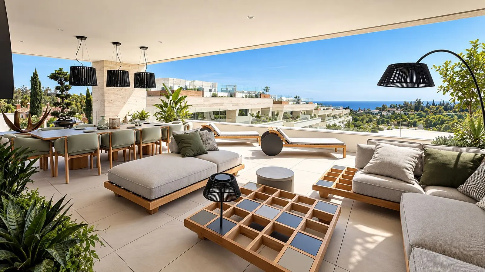 Attico a Golden Mile, Marbella