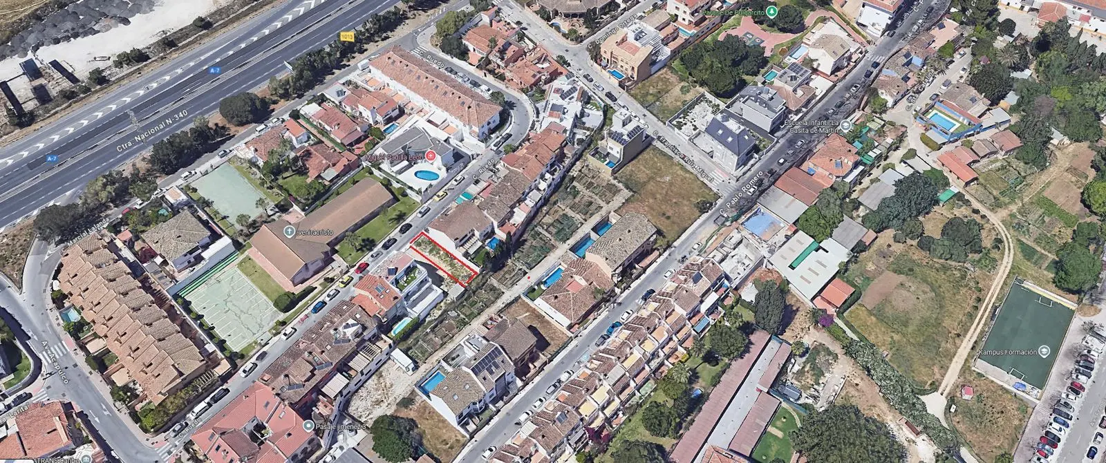Terreno urbano en Los Boliches, Fuengirola