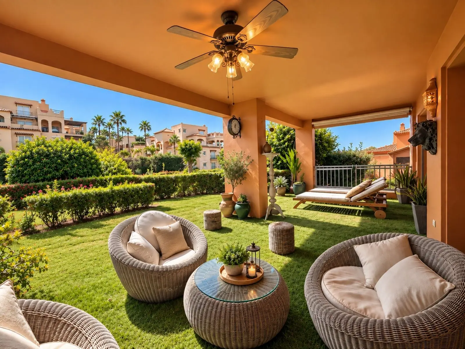 Apartamento bajo en Estepona