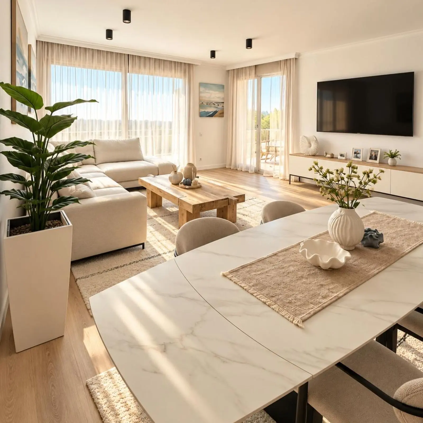 Apartamento bajo en Marbella