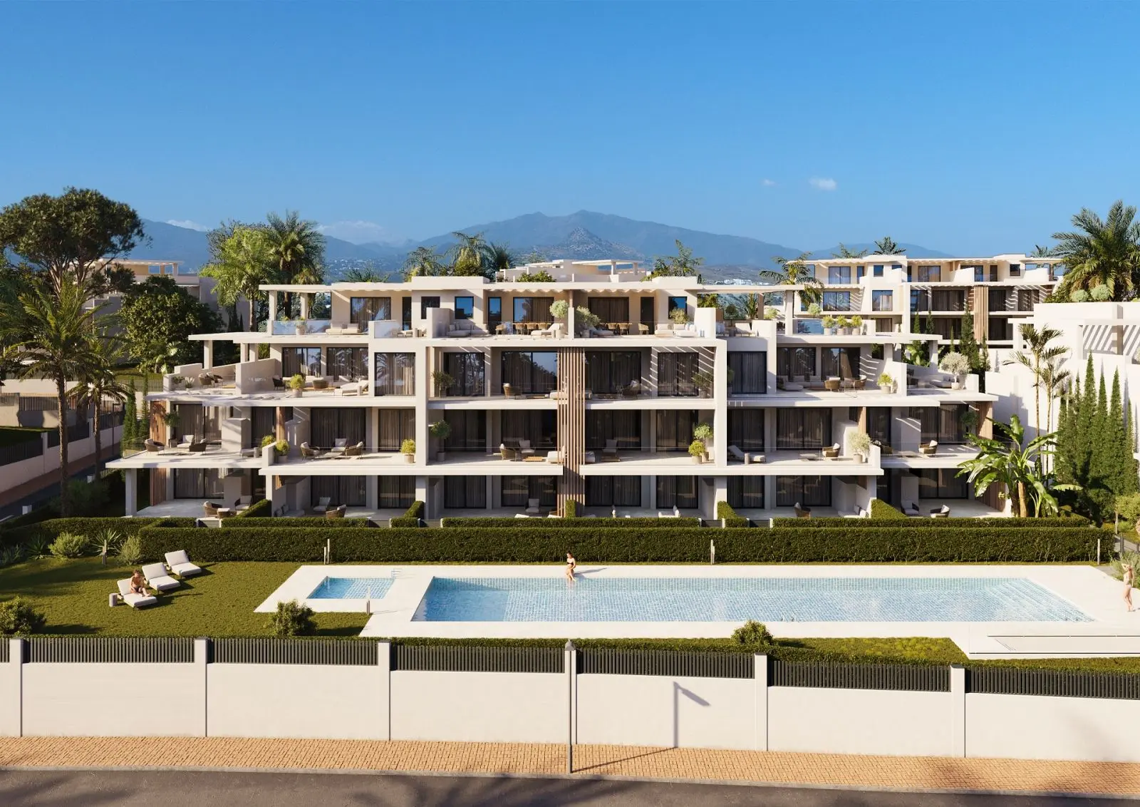 Apartamento bajo en New Golden Mile, Estepona
